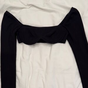Princess Polly Black and White Top